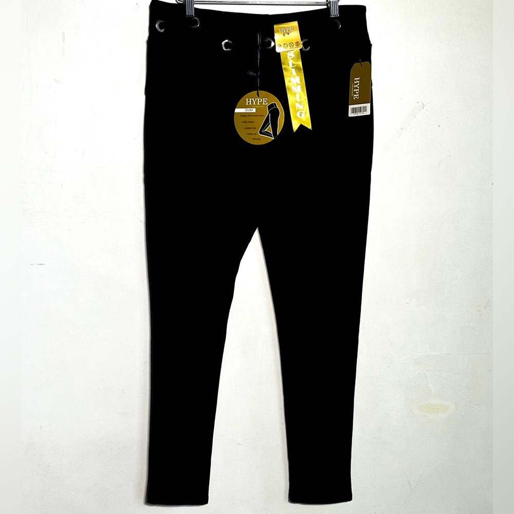 Leggings 2X Slimming Black Silver